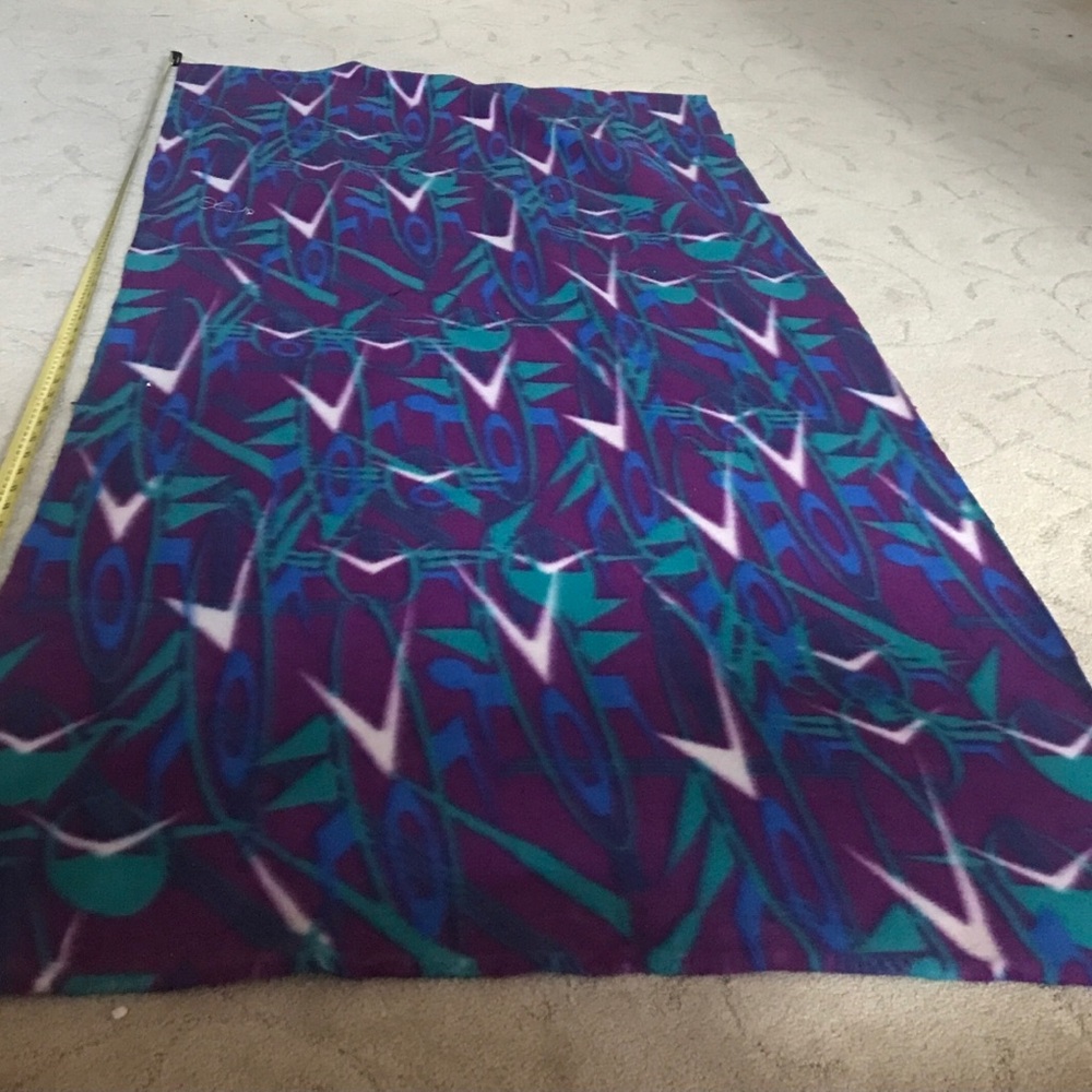 Multicolor Fleece (?) Piece